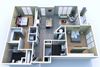 K 2 Bed/ 2 Bath